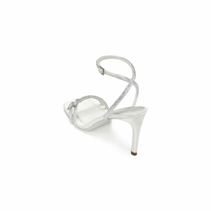 Women Miah White Sandals Nana Jacqueline Bridal