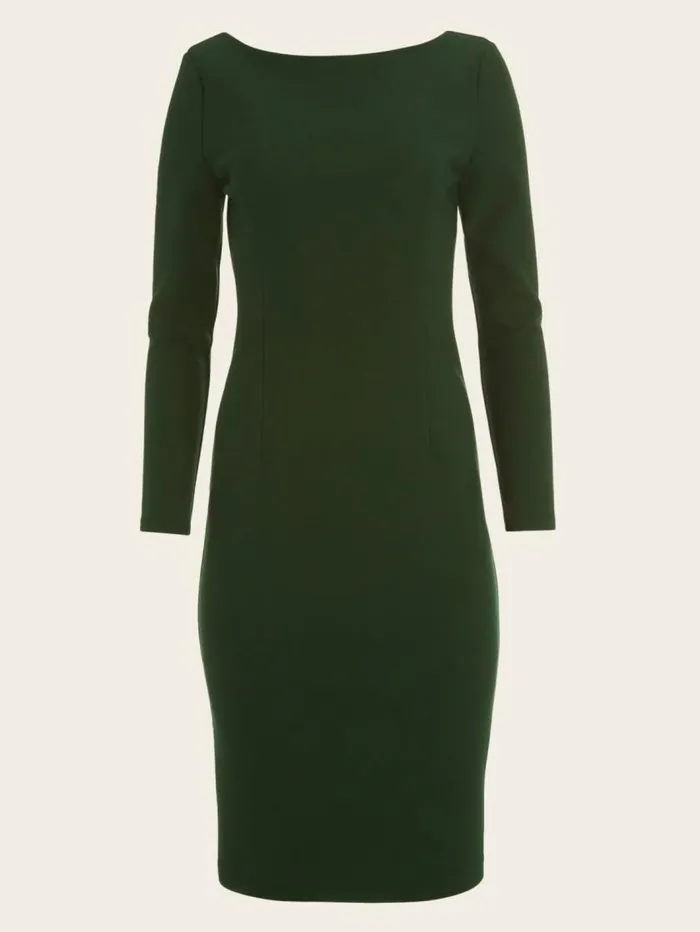 Women Mimi Pencil Dress Chenille Green Marciano Dresses Women Mimi Pencil Dress Chenille Green Marciano Dresses