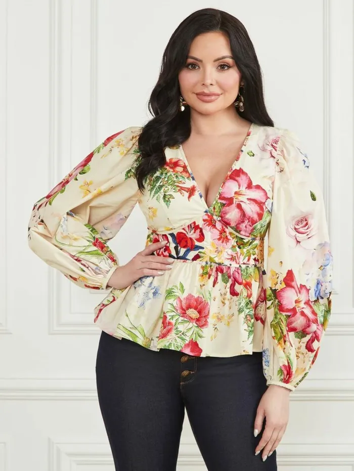 Women Mira Top Glorious Garden Ao Marciano Tops And Sweaters