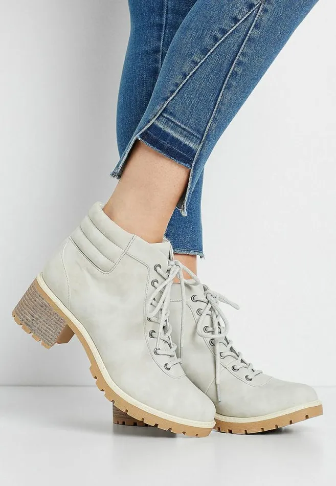 Women Morgan Lace Up Hiker Boot Maurices Boots