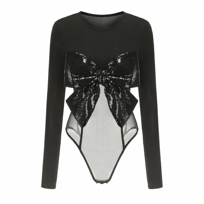 Women Naya Bow Top In Black Nana Jacqueline Tops