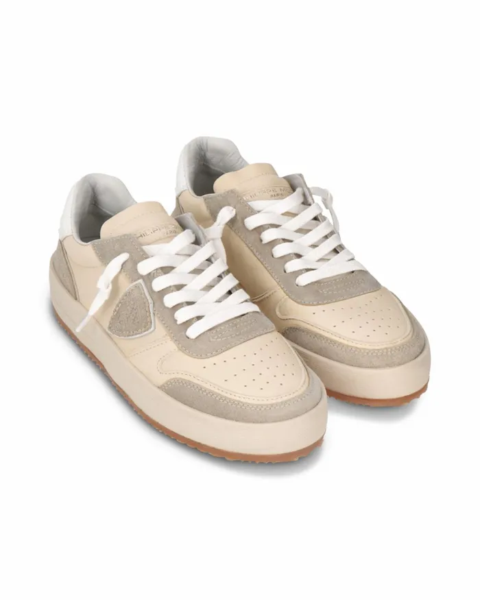 Women Nice Sneakers White Shoes Philippe Model Paris Casual