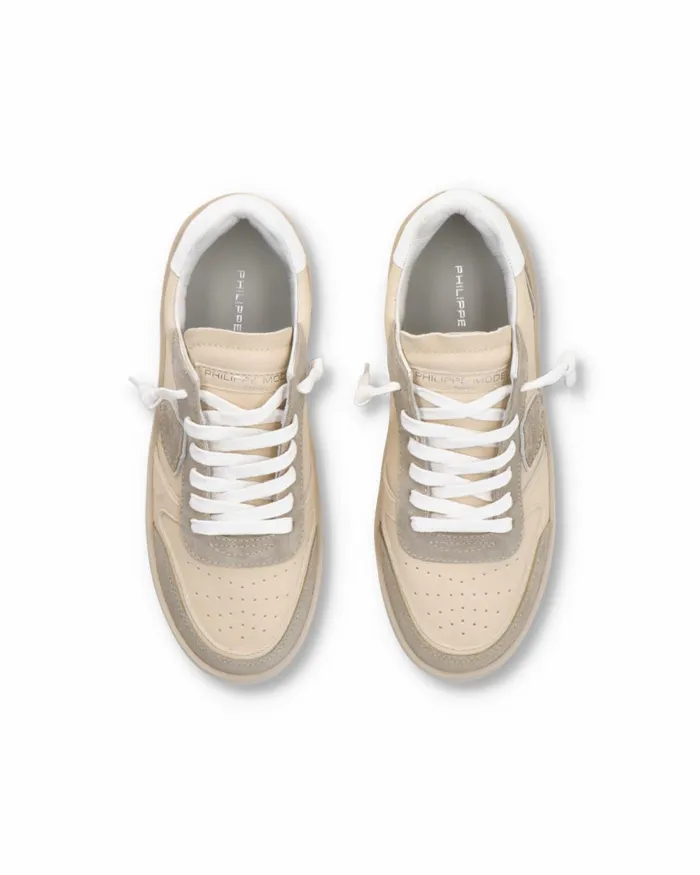 Women Nice Sneakers White Shoes Philippe Model Paris Casual