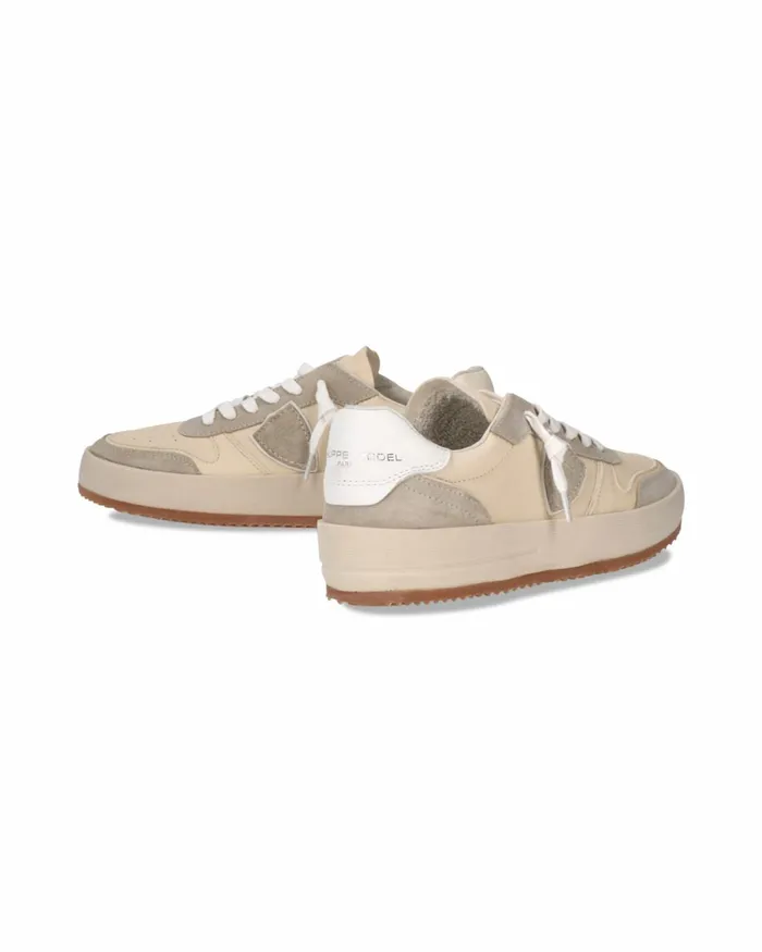 Women Nice Sneakers White Shoes Philippe Model Paris Casual