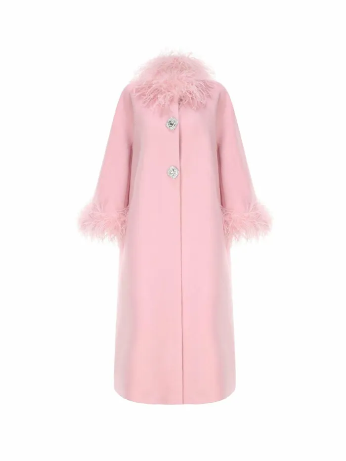 Women Nina Feather Coat Nana Jacqueline Outerwear