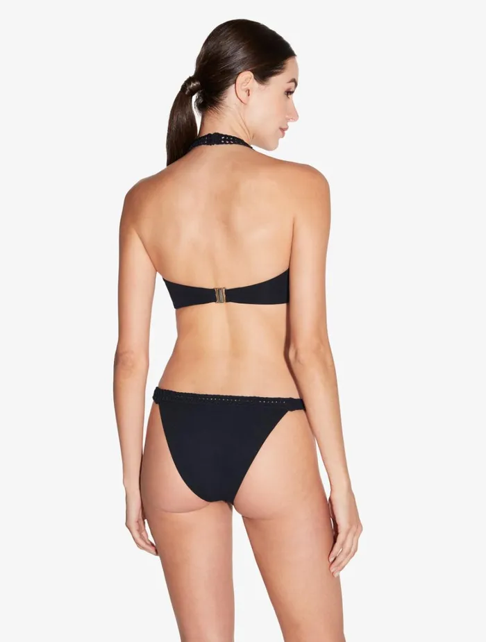 Women OnePiece Bathing Suits La Perla Trikini In Black With Soutache