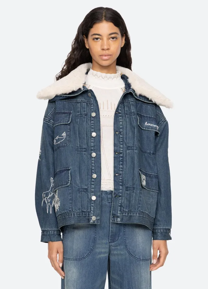 Women Outerwear Sea New York Amari Jacket Blue