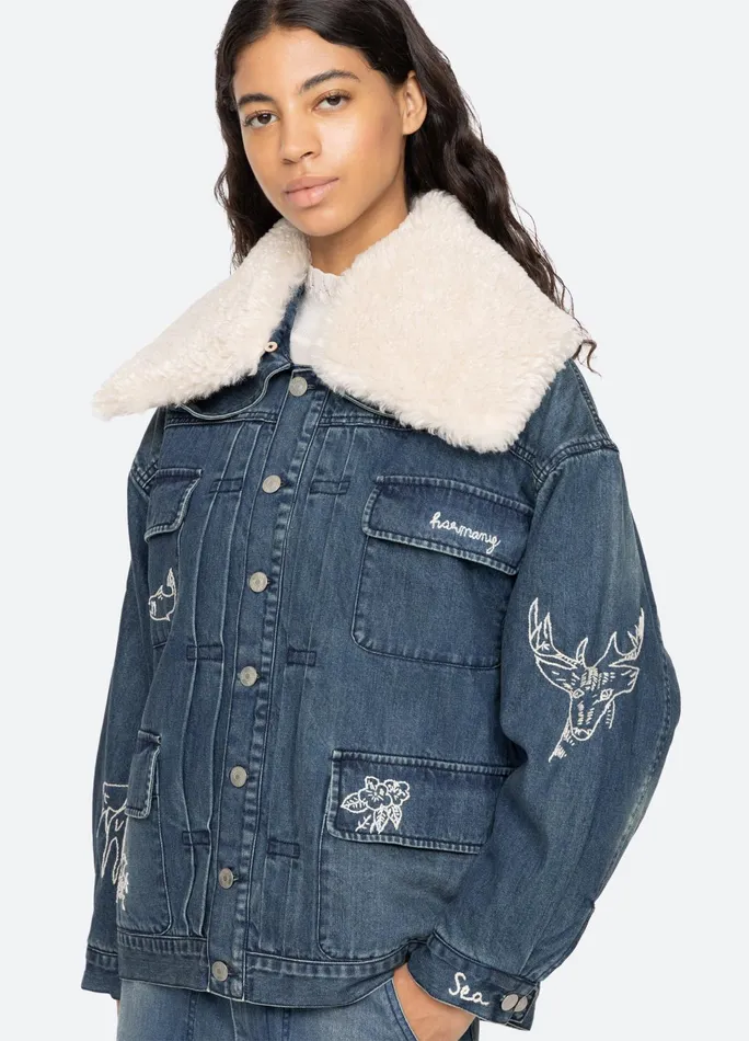 Women Outerwear Sea New York Amari Jacket Blue