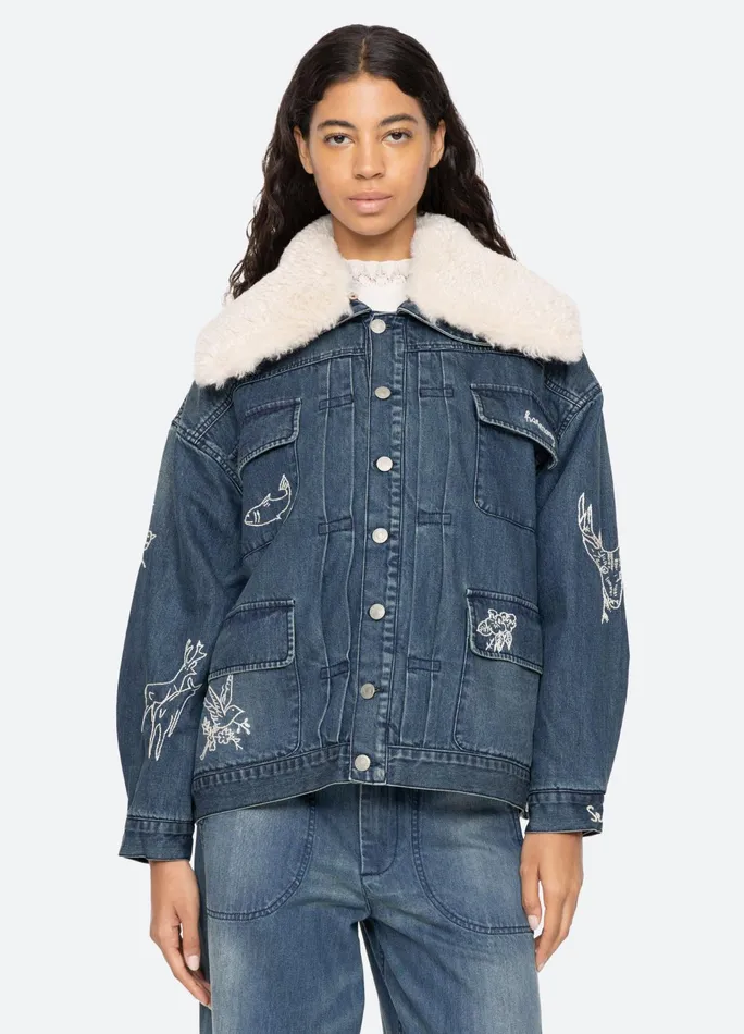 Women Outerwear Sea New York Amari Jacket Blue