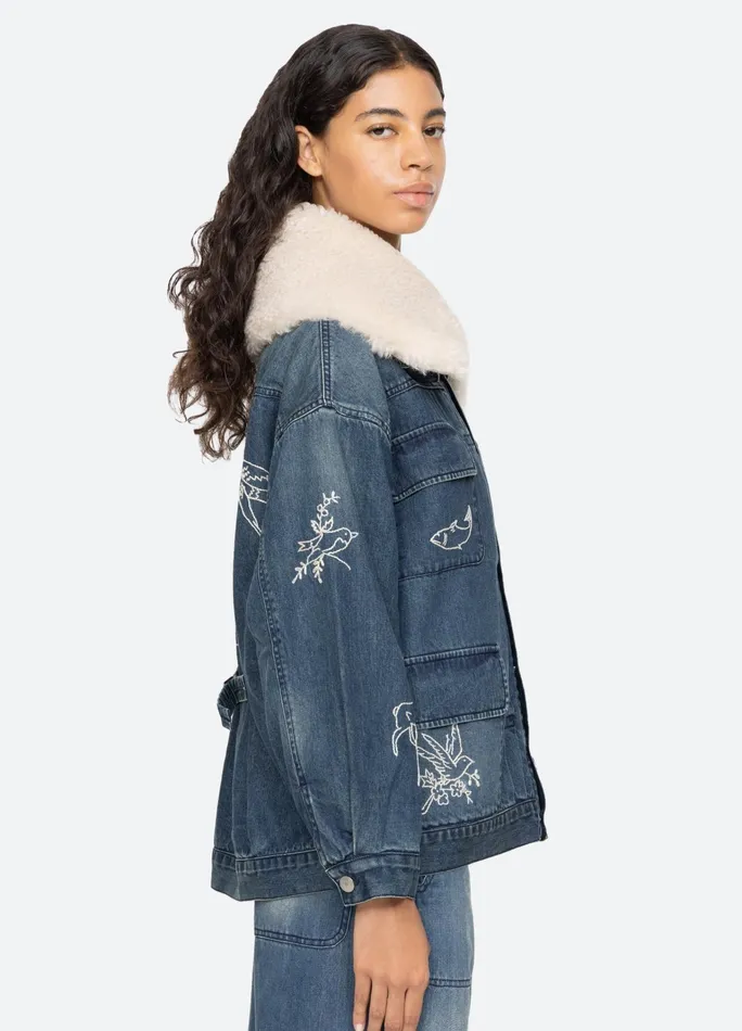 Women Outerwear Sea New York Amari Jacket Blue