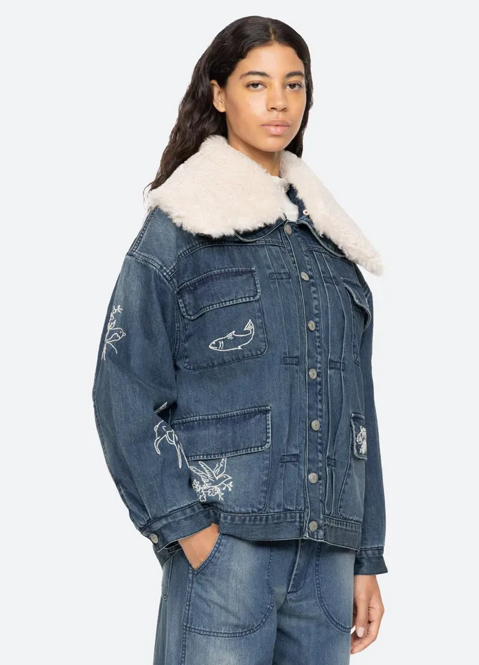 Women Outerwear Sea New York Amari Jacket Blue