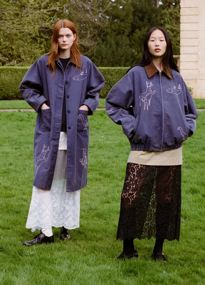 Women Outerwear Sea New York Demi Coat Blue