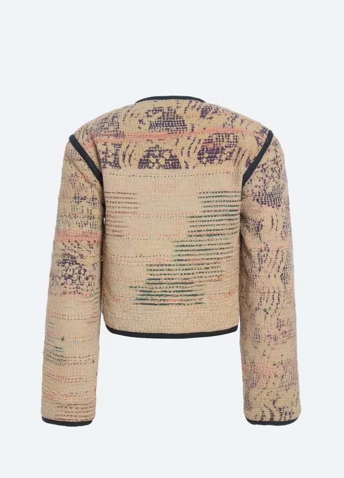 Women Outerwear Sea New York Kantha Jacket Coral