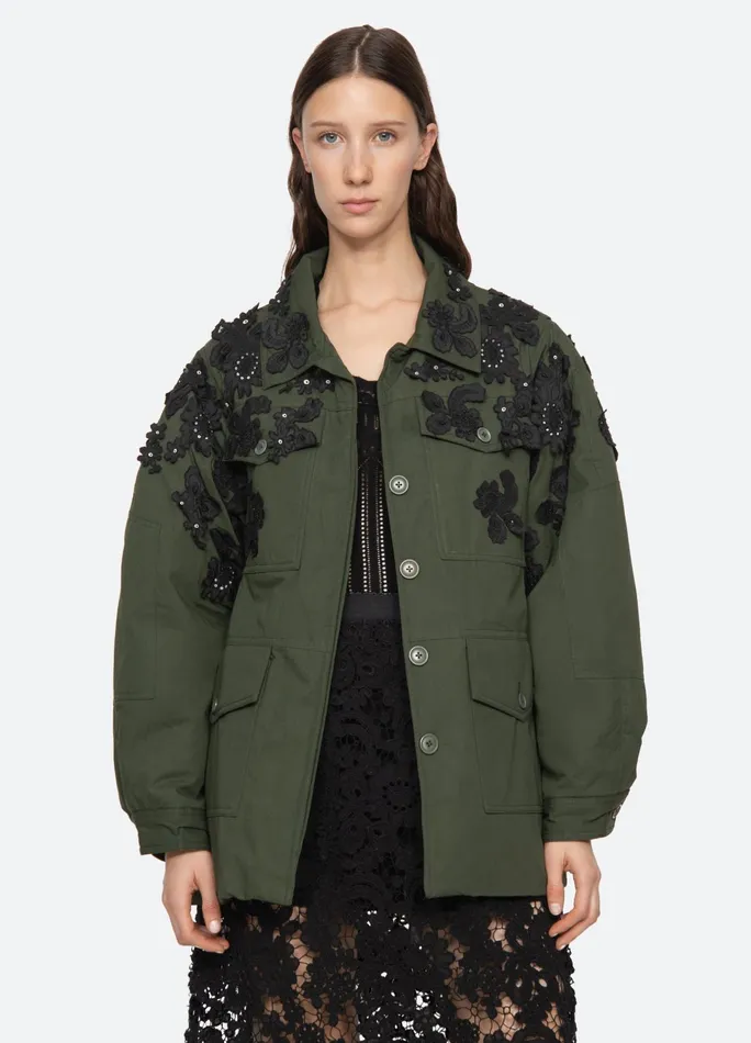 Women Outerwear Sea New York Sabine Jacket Forest
