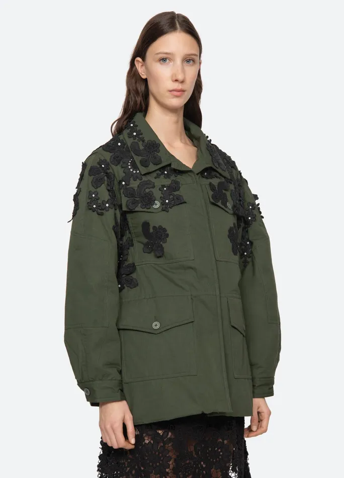 Women Outerwear Sea New York Sabine Jacket Forest