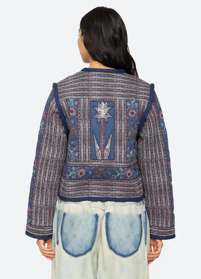 Women Outerwear Sea New York Valeria Quilted Jacket Navy