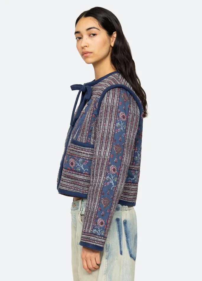 Women Outerwear Sea New York Valeria Quilted Jacket Navy