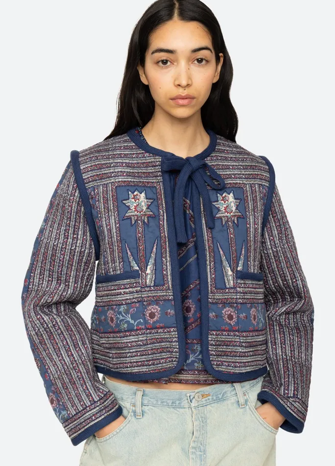 Women Outerwear Sea New York Valeria Quilted Jacket Navy