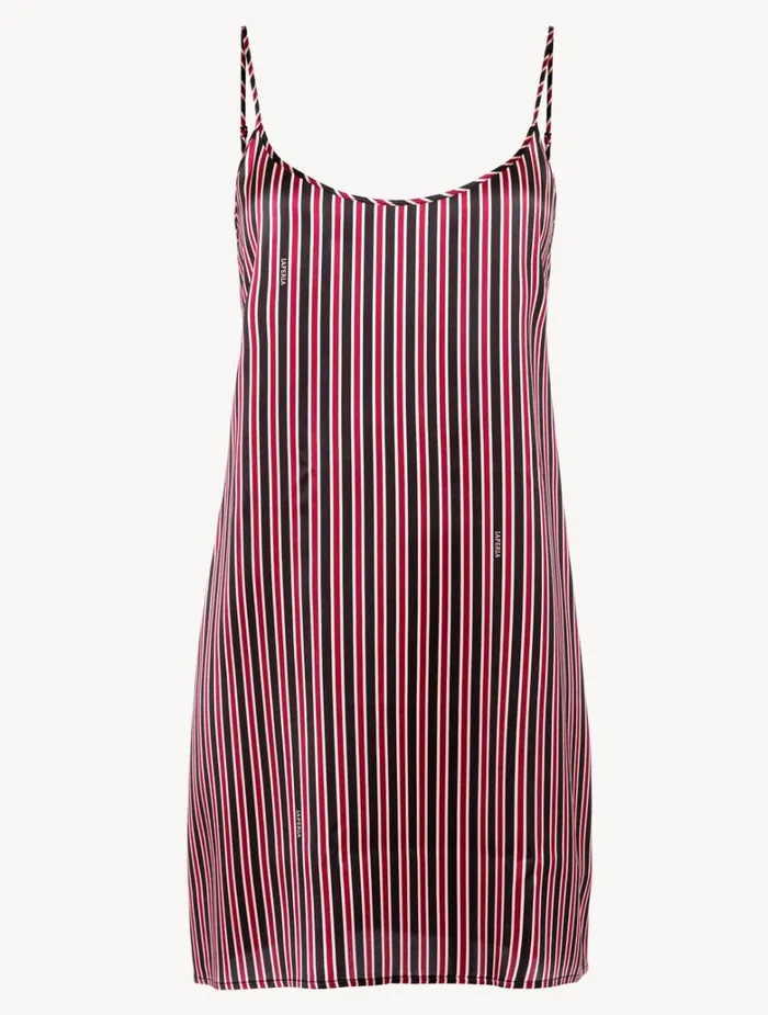 Women Pajamas La Perla Silk Striped Short Slip