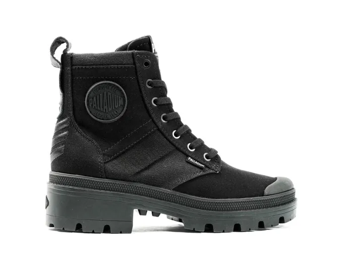 Women PALLABASE HI ARMY Palladium Boots