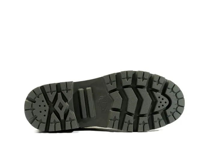 Women PALLABASE HI ARMY Palladium Heel Boots