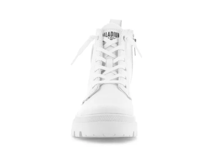 Women PALLABASE LEATHER Palladium Heel Boots