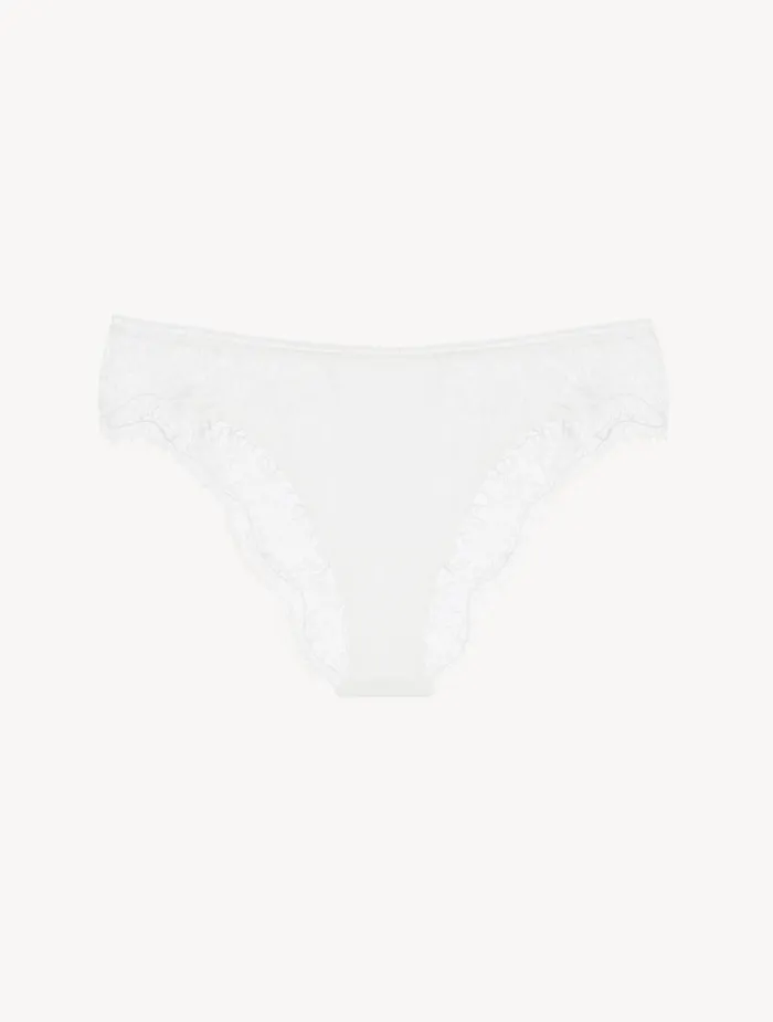 Women Panties La Perla Lace Brazilian Briefs In Natural