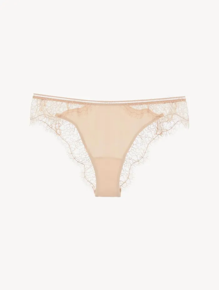 Women Panties La Perla Lace Brazilian Briefs In Oak Blush