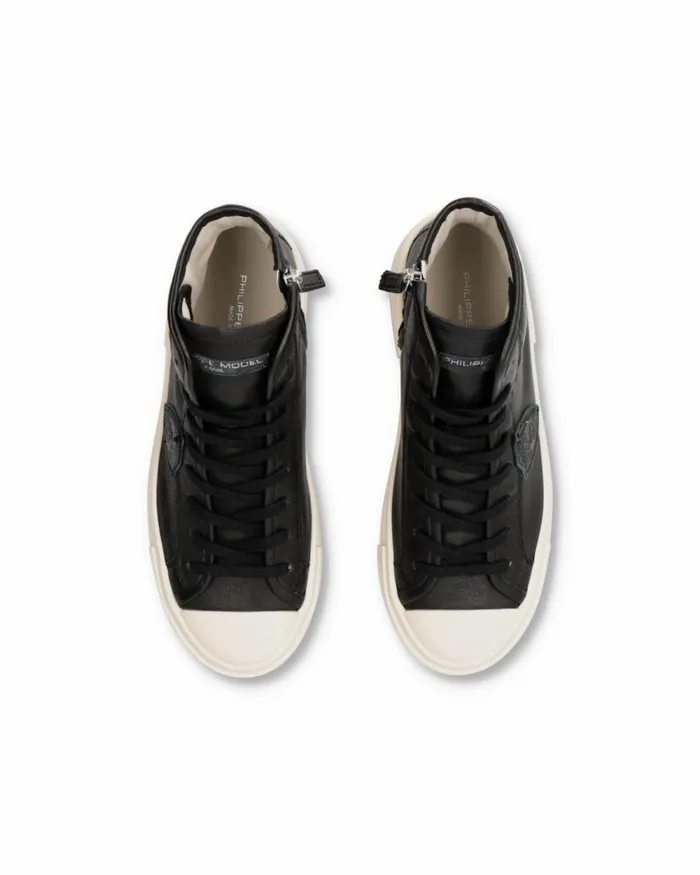 Women Paris Haute Sneakers Black Shoes PM Philippe Model Paris Casual