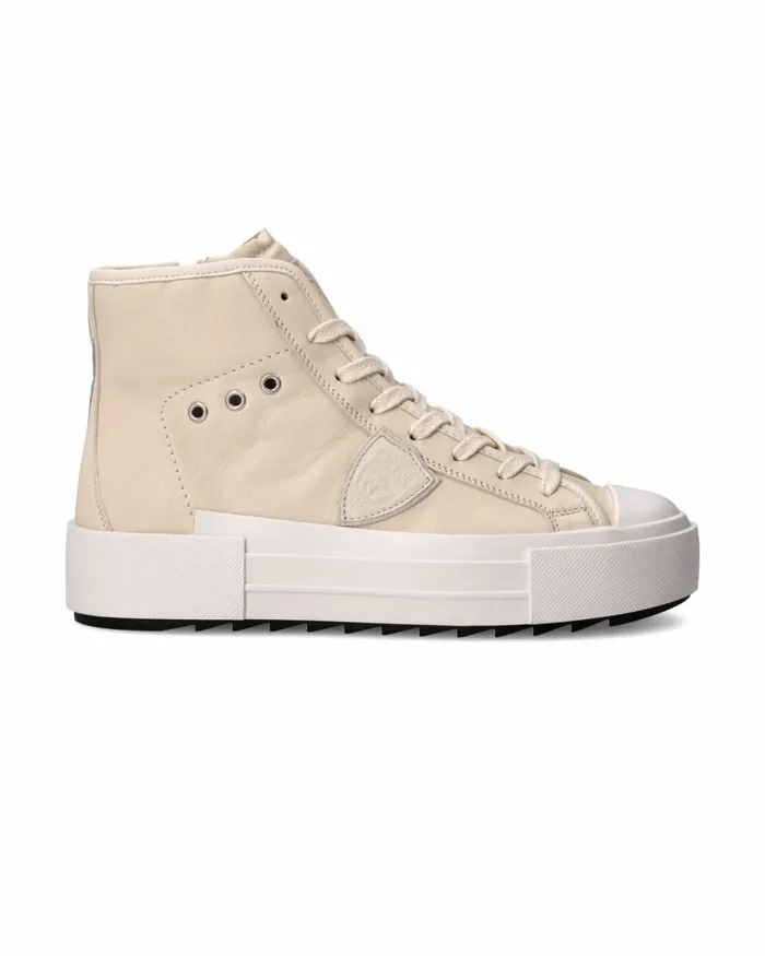 Women Paris Haute Sneakers White Shoes For Woman Philippe Model Paris Casual