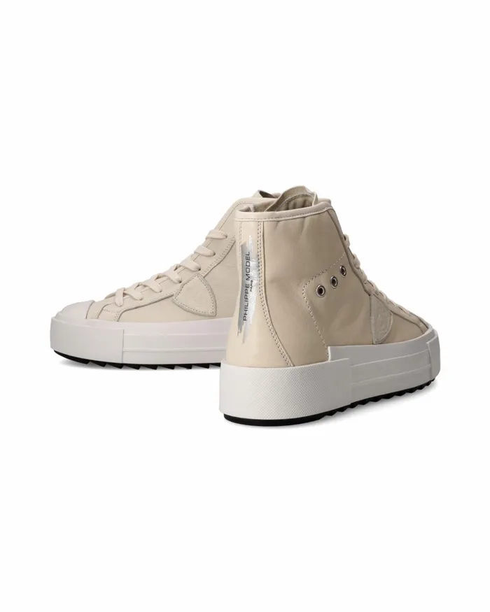 Women Paris Haute Sneakers White Shoes For Woman Philippe Model Paris Casual