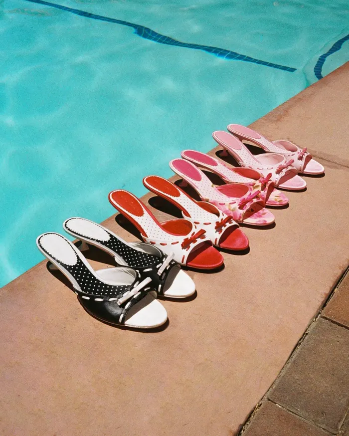 Women Paulina Bow Heels Nana Jacqueline Shoes