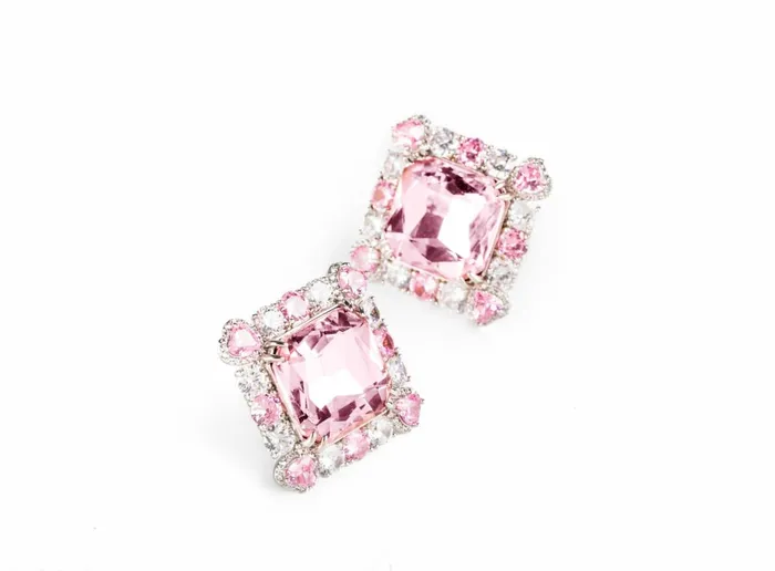 Women Pink Zada Earrings Nana Jacqueline Earrings