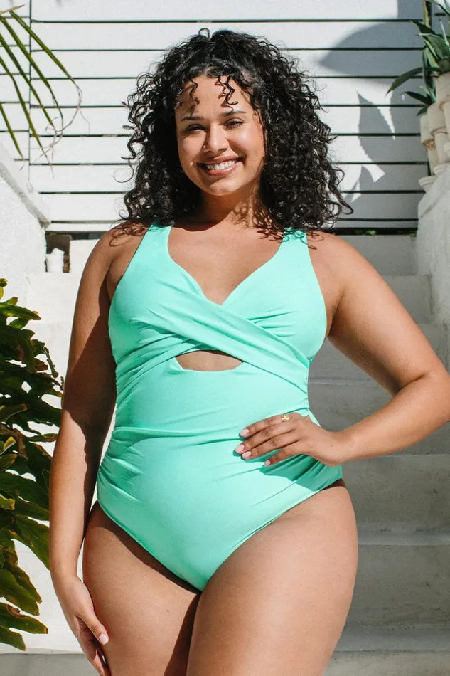 Women Plus Size and Curve Swimsuits Cupshe Nature Trip Molded Twist Front Plus Size One Piece Swimsuit Green Women Plus Size and Curve Swimsuits Cupshe Nature Trip Molded Twist Front Plus Size One Piece Swimsuit Green