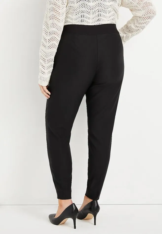 Women Plus Size Soft Pull On Stretchy Bengaline Pant Maurices Plus Bottoms