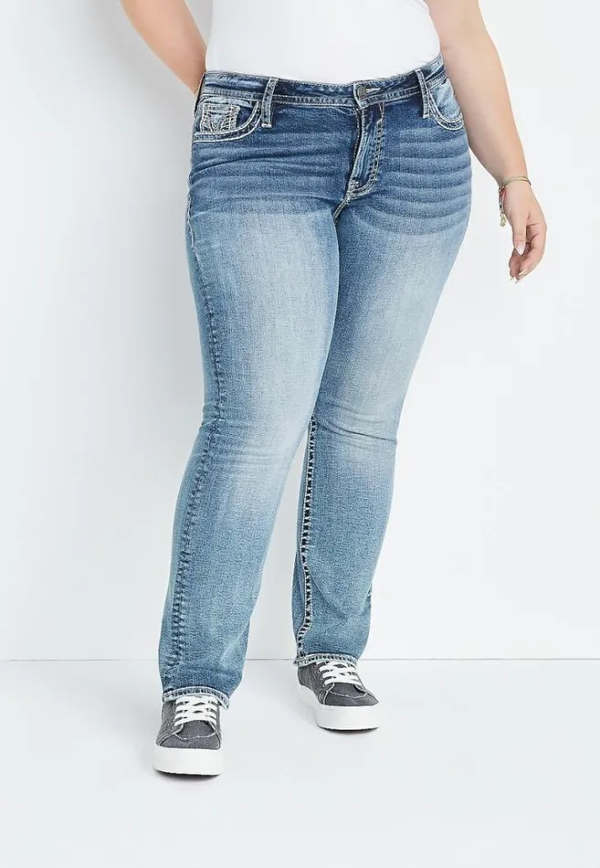 Women Plus Size Vigoss Slim Boot Mid Rise Flap Pocket Jean Maurices Plus Jeans Women Plus Size Vigoss Slim Boot Mid Rise Flap Pocket Jean Maurices Plus Jeans