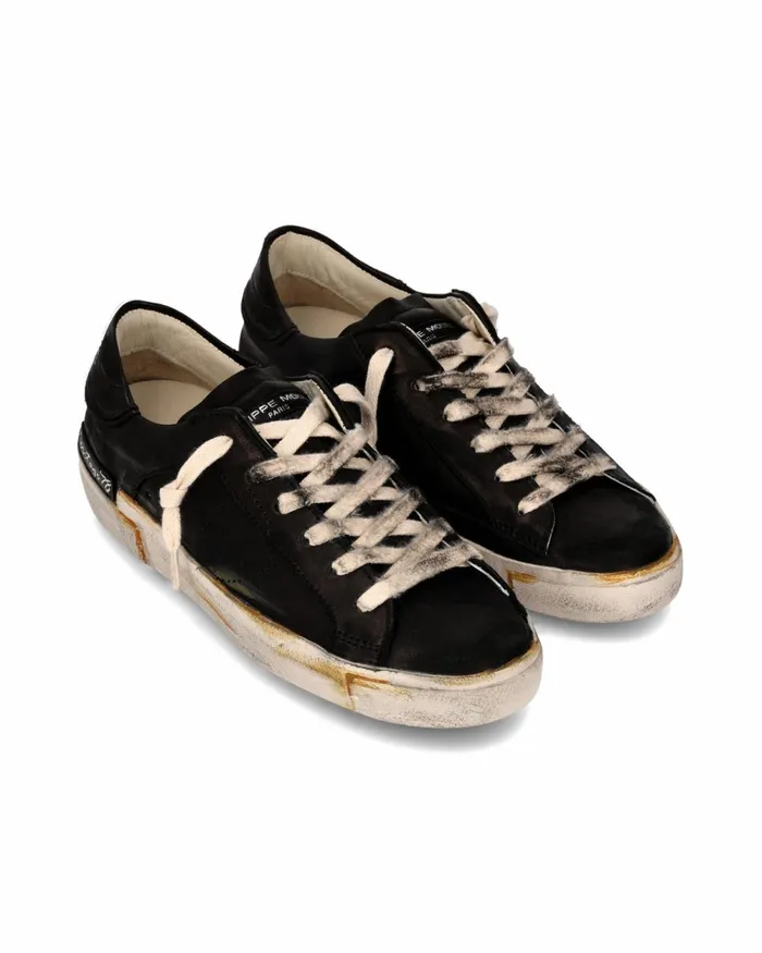 Women Prsx Sneakers Black Shoes For Woman Philippe Model Paris Casual