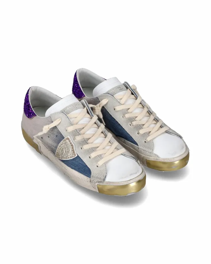 Women Prsx Sneakers Blue Shoes Paris Philippe Model Paris Casual