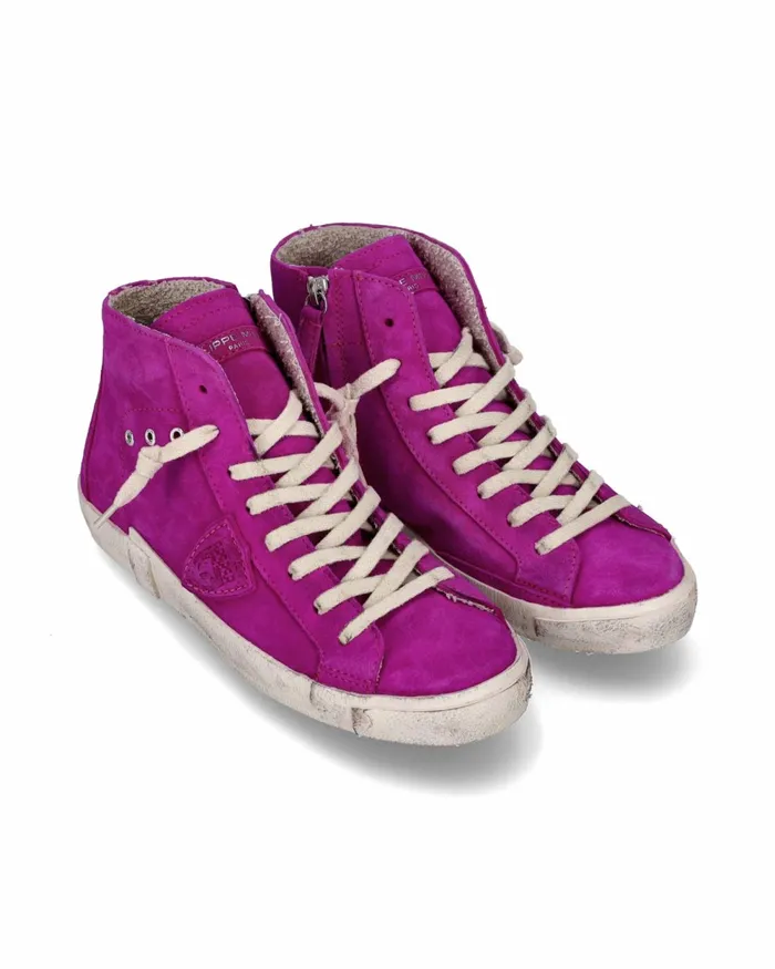 Women Prsx Sneakers Fuchsia Casual Shoes Paris Philippe Model Paris Casual