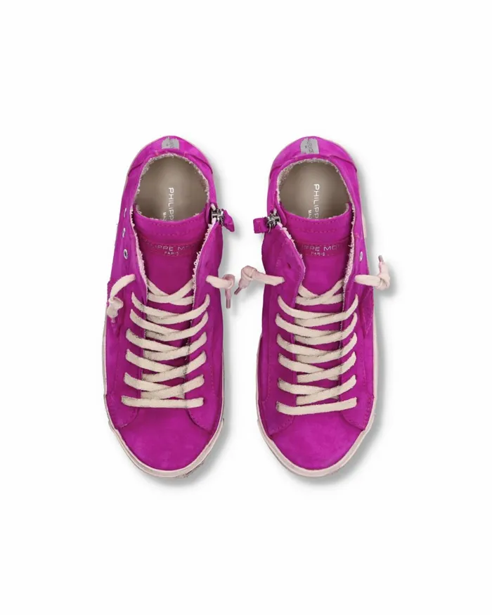 Women Prsx Sneakers Fuchsia Casual Shoes Paris Philippe Model Paris Casual