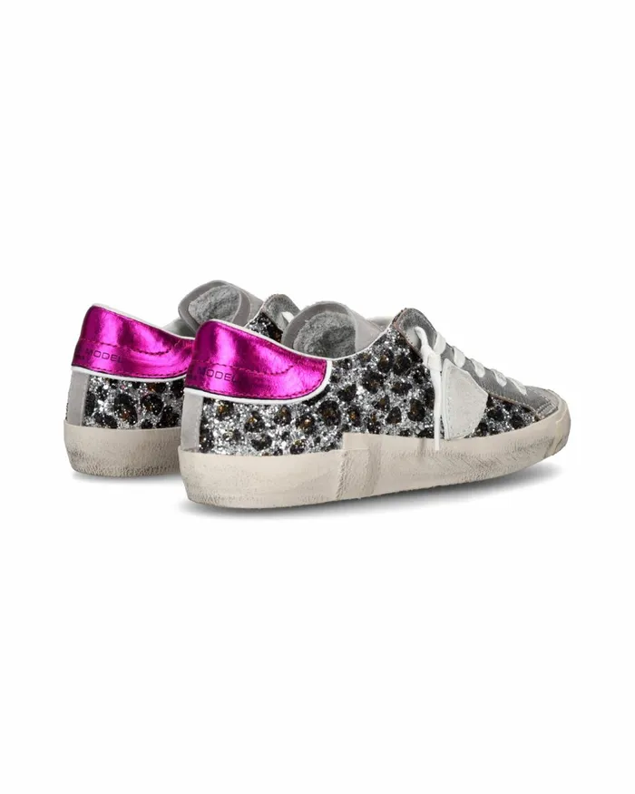 Women Prsx Sneakers Silver Shoes Paris Philippe Model Paris Casual