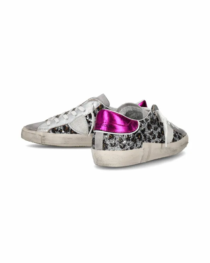 Women Prsx Sneakers Silver Shoes Paris Philippe Model Paris Casual
