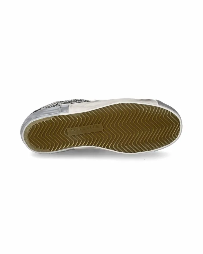 Women Prsx Sneakers Silver Shoes Woman Paris Philippe Model Paris Casual