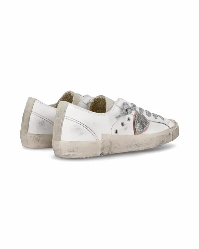 Women Prsx Sneakers WhiteBrown Casual Shoes Philippe Model Paris Casual
