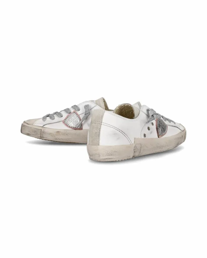 Women Prsx Sneakers WhiteBrown Casual Shoes Philippe Model Paris Casual