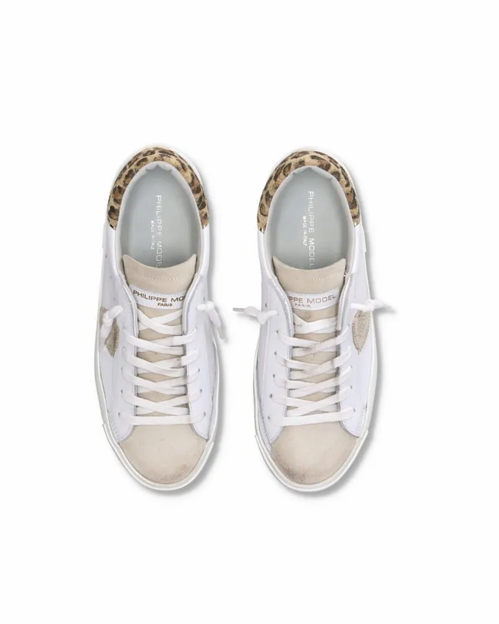 Women Prsx Sneakers WhiteBrown Shoes Paris Philippe Model Paris Casual