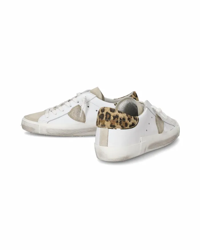 Women Prsx Sneakers WhiteBrown Shoes Paris Philippe Model Paris Casual