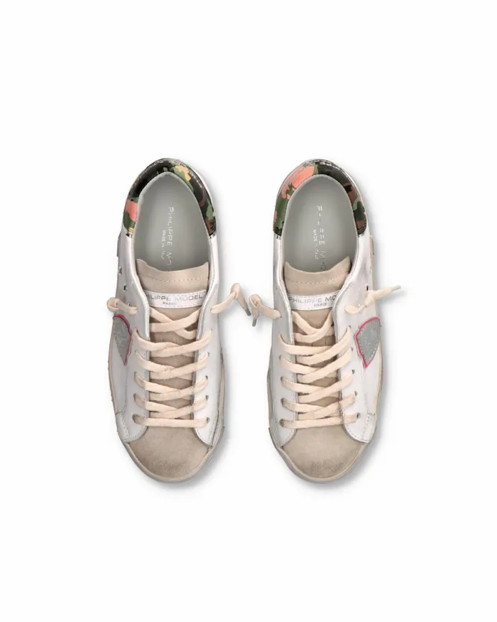 Women Prsx Sneakers WhiteRose Shoes Paris Philippe Model Paris Casual