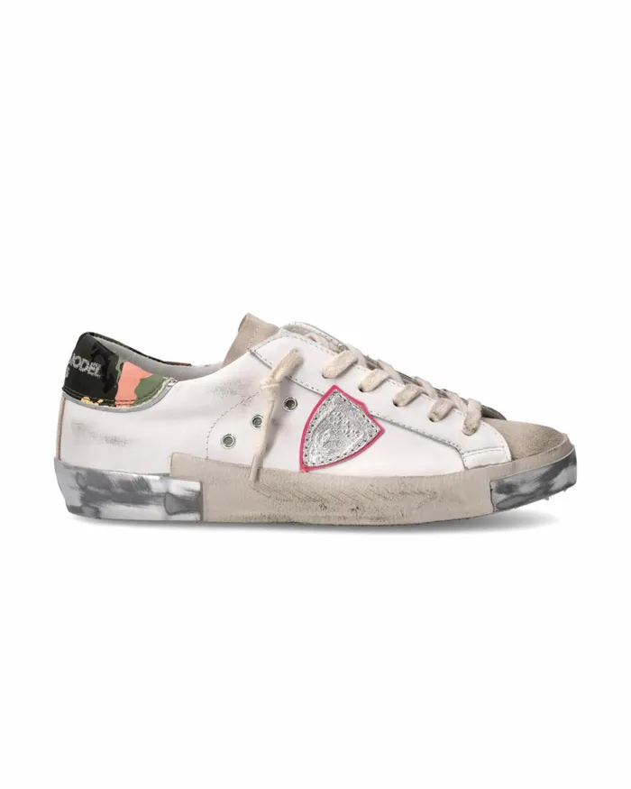 Women Prsx Sneakers WhiteRose Shoes Paris Philippe Model Paris Casual