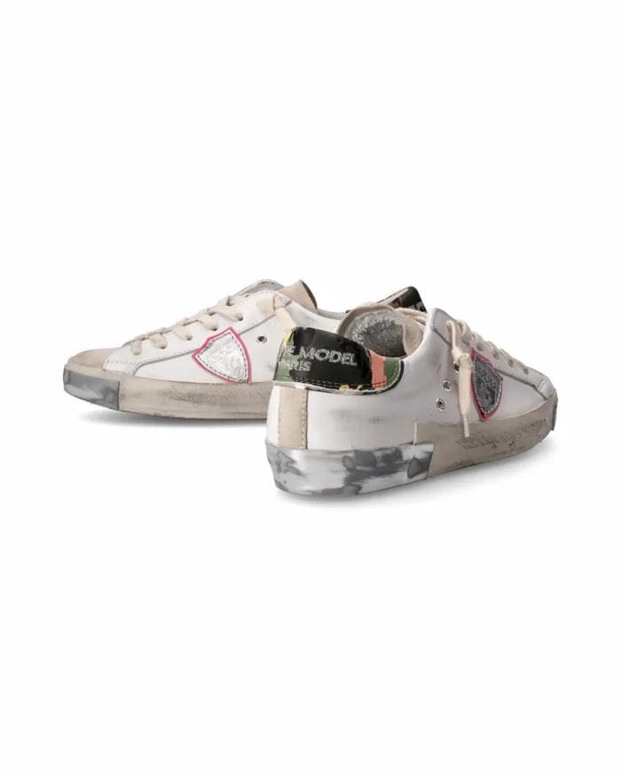 Women Prsx Sneakers WhiteRose Shoes Paris Philippe Model Paris Casual